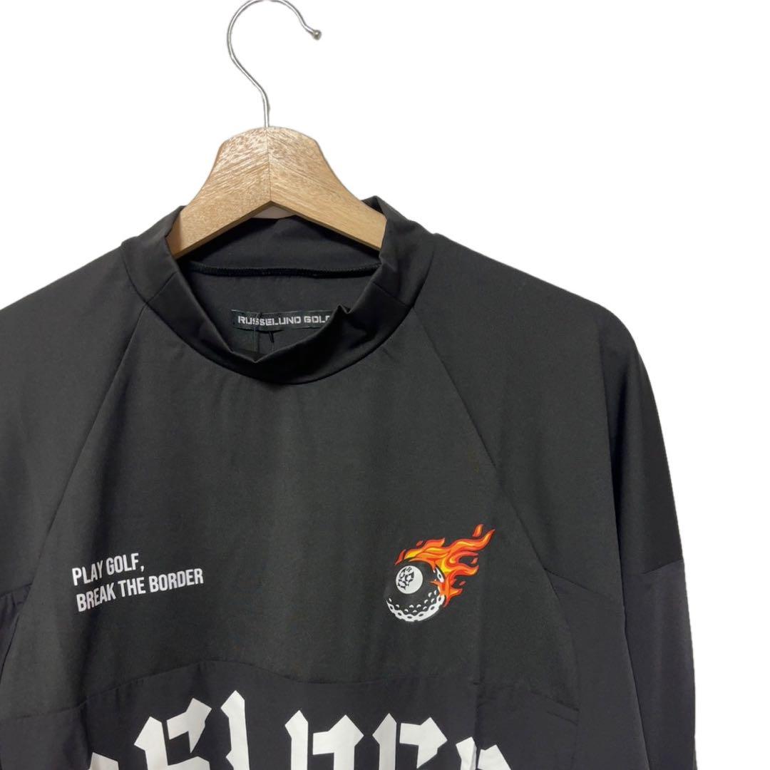 新品 ラッセルノ ゴルフ ウィンド ブレーク インナー ブラック XL 6