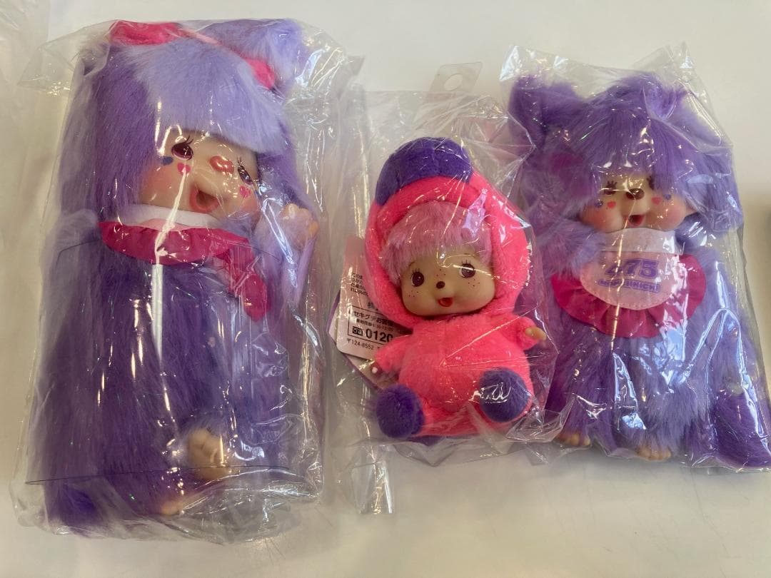 タイムセール中 しなこ モンチッチ 475 コラボ 第二弾 3体セット 新品