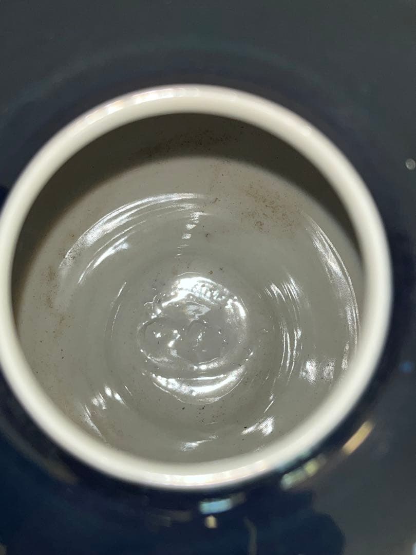 人間国宝 中田一於 釉裏銀彩 花瓶 N46 日本工芸会正会員 九谷焼