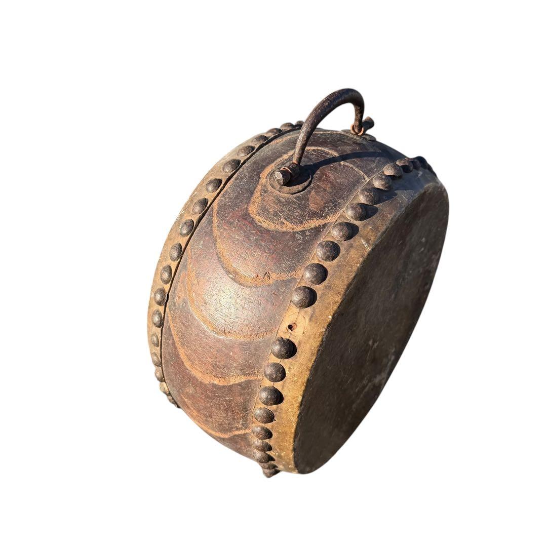 時代物 和太鼓 平太鼓 希少品 古民具 骨董 伝統楽器