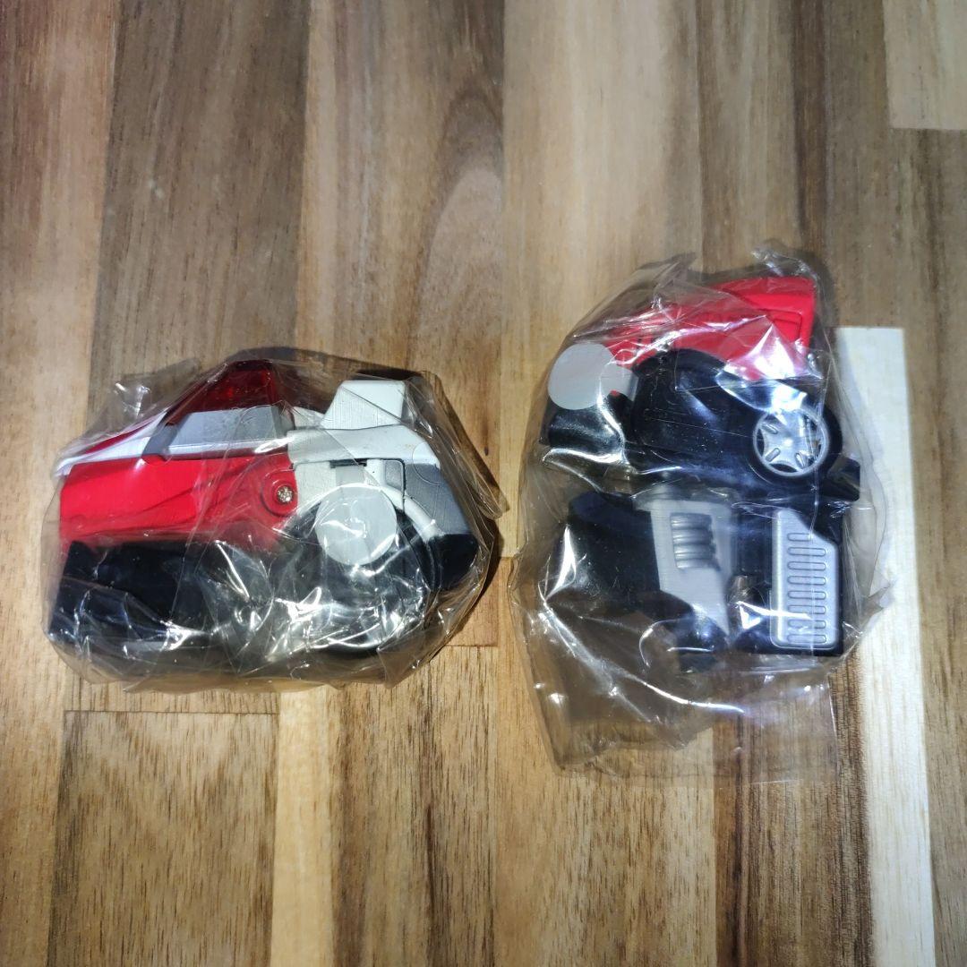 特捜戦隊デカレンジャー　リアルチェンジ　デカレッド　全4種コンプ　激レア