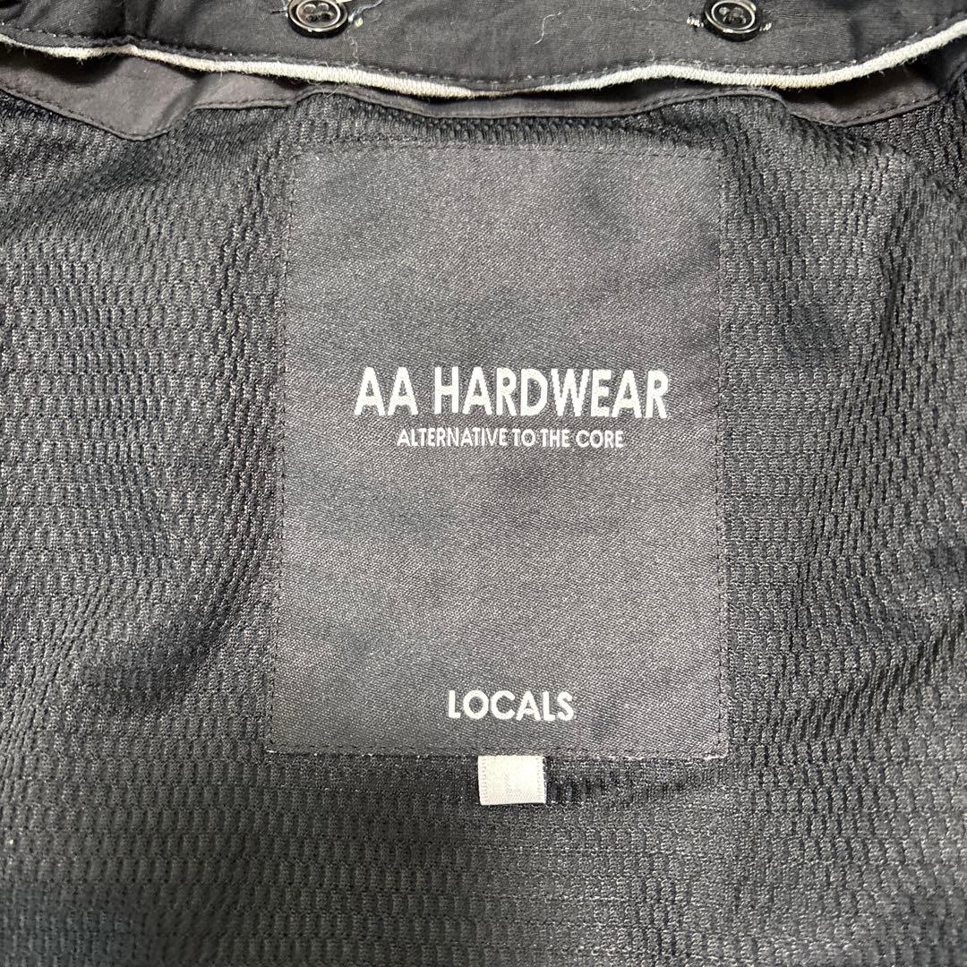 【極美品】　AA HARDWEAR ダブルエー　スラッシャー　スノボ　黒灰　L