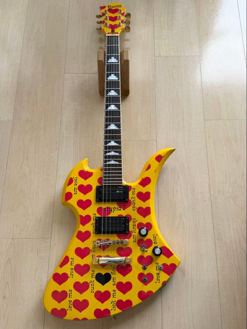 値下げ／Burny MG-145S／イエローハート／FERNANDES／HIDE