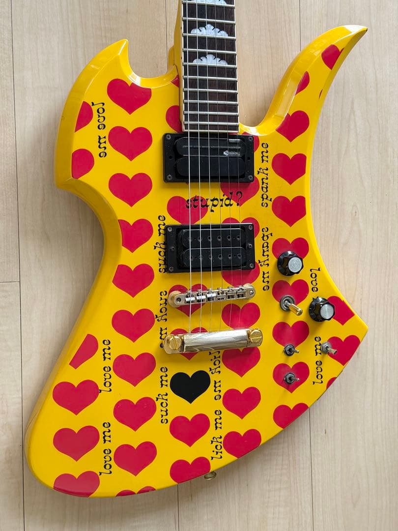 値下げ／Burny MG-145S／イエローハート／FERNANDES／HIDE