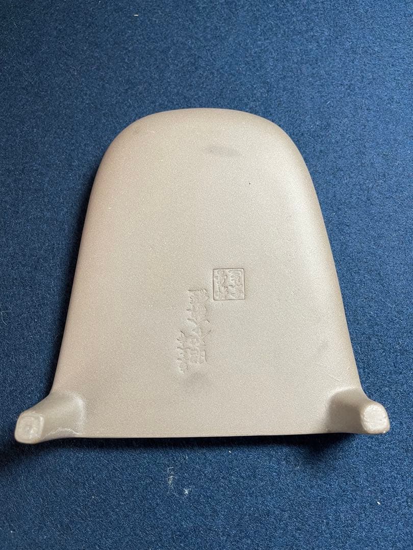 【墨研】陶硯◆東大寺「良弁硯」風字硯◆未使用品◆文房四宝 書道具 和硯