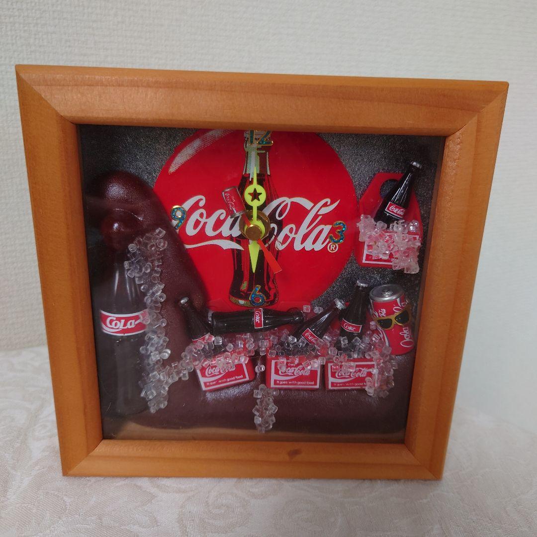 【コカ・コーラまとめ売】コースター（未使用品）&ミニカー&置き時計（ジャンク品）