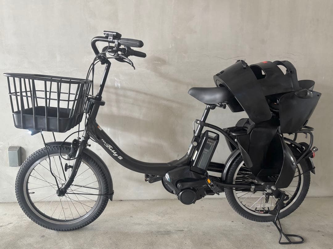 美品　3人乗り電動自転車　ヤマハ　Babby 電動自転車　子供乗せ バビー