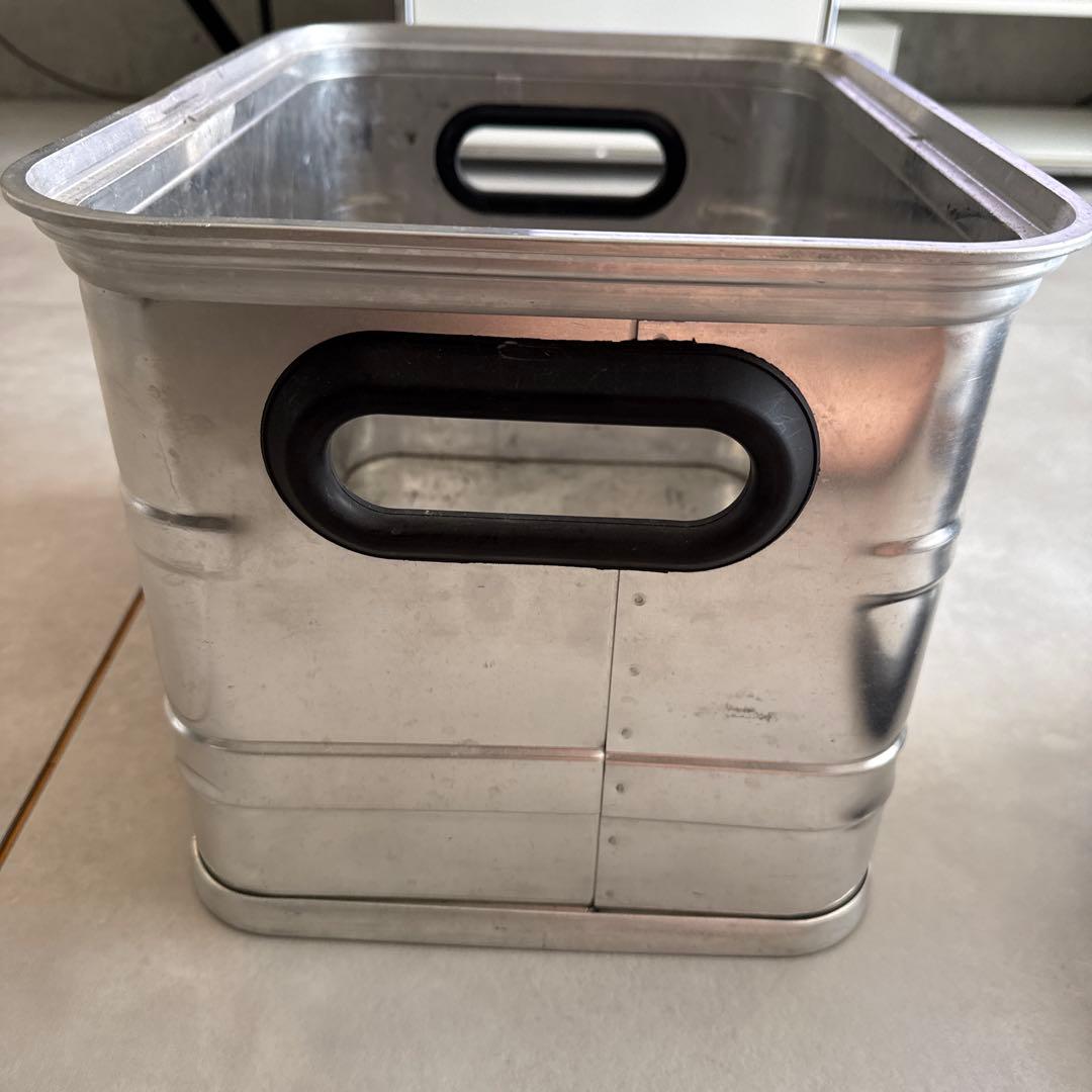 アルテックコンテナー焚き火