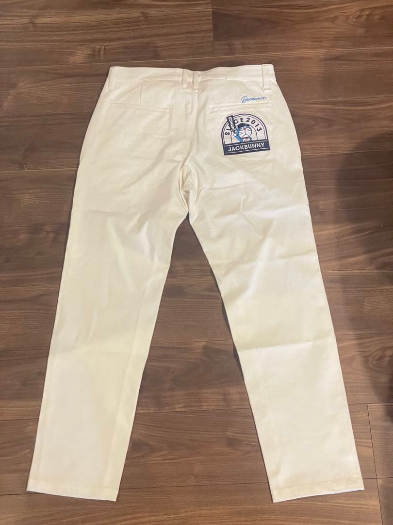 ジャックバニー ドラえもん パンツ ホワイト サイズ5