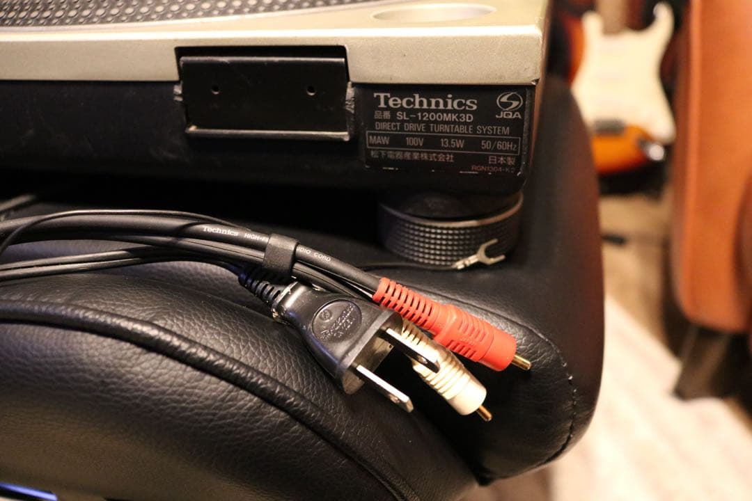 【動作確認済】Technics SL-1200 MK3Dターンテーブル