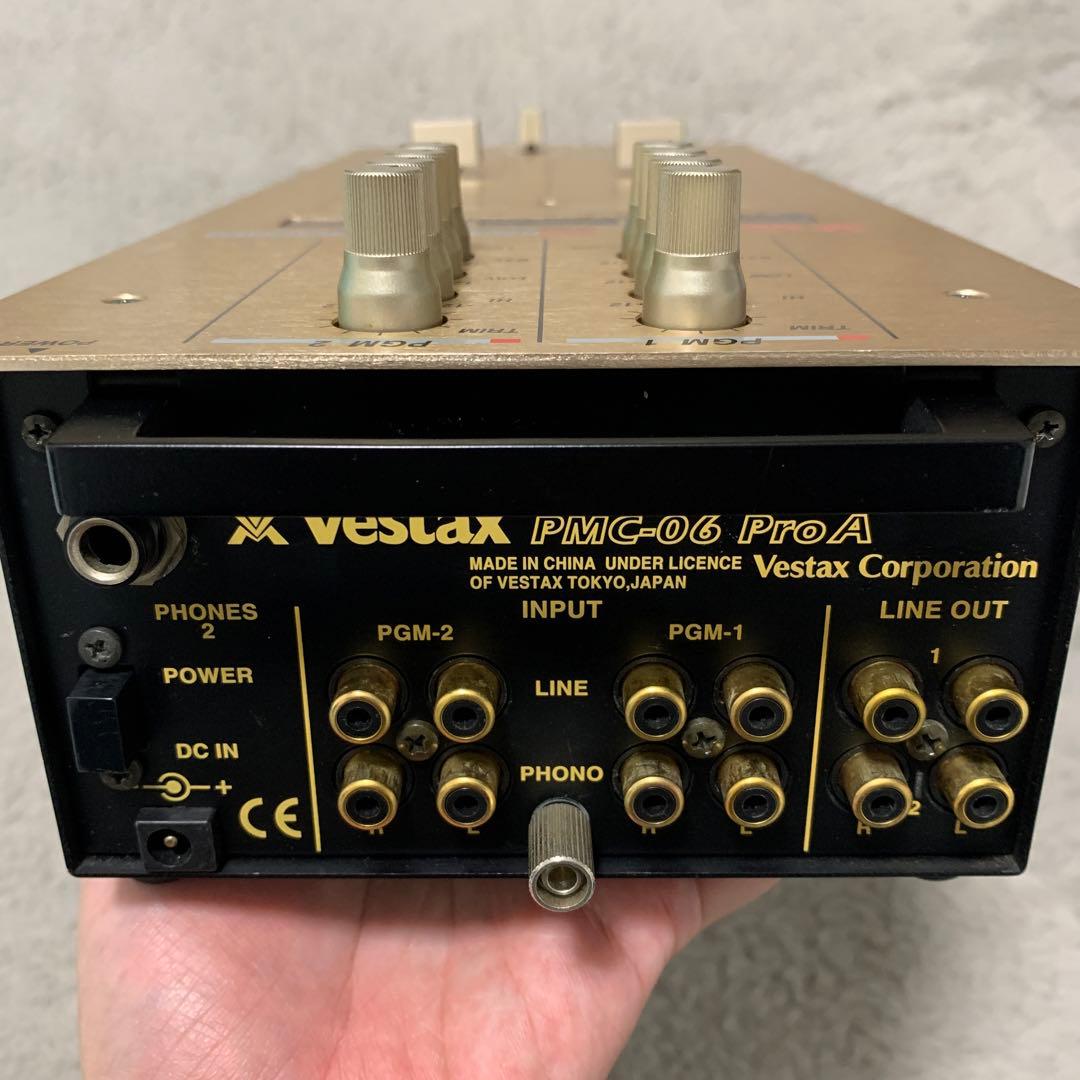 Vestax PMC-06 純正アダプター付き 動作品