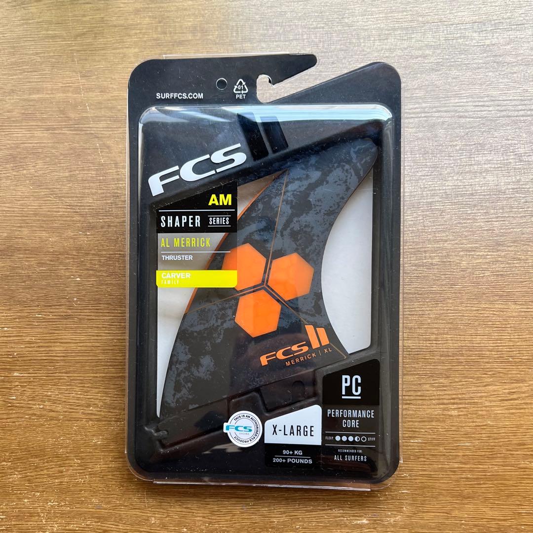 FCS2 FCS fin トライフィン AM PC アルメリック XLサイズ 橙