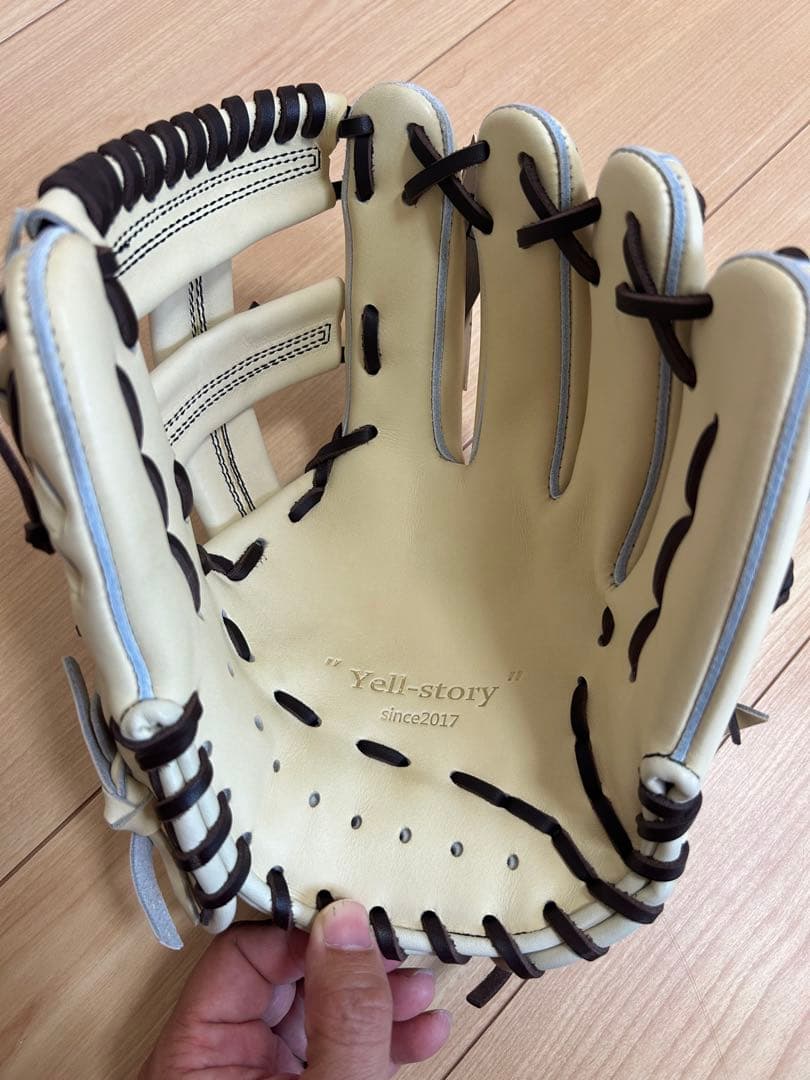 【新品未使用】エールストーリー　硬式内野用3B051 キップレザー