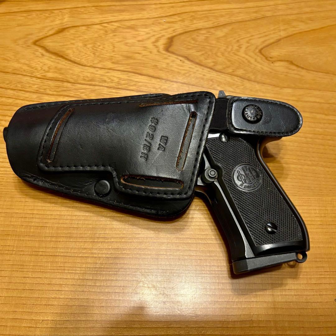 WA ベレッタM92FS ガスブローバック ASGK 専用レザーホルスターセット