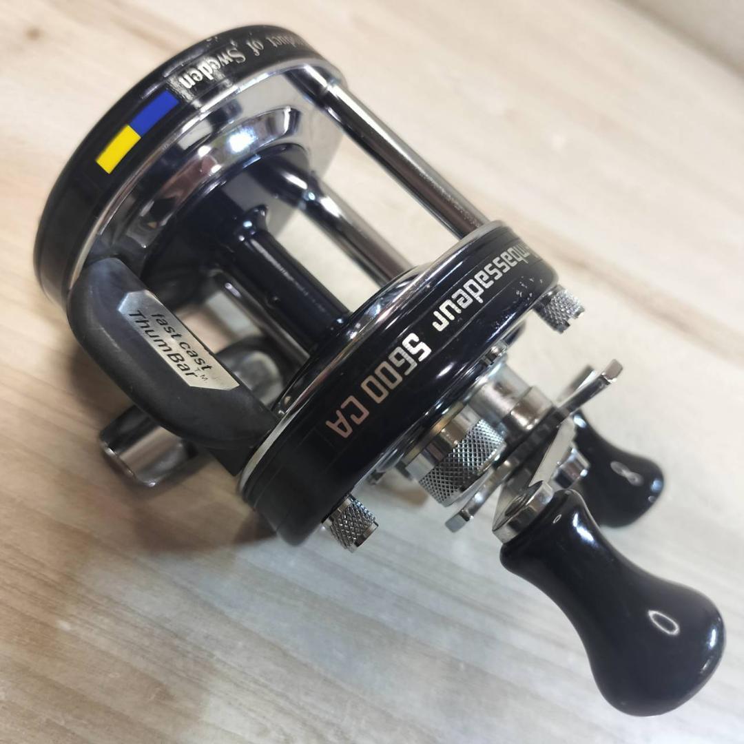 ☆美品　アンバサダー　アブ　ABU 5600ca 黒ベロ　オールド　78年式