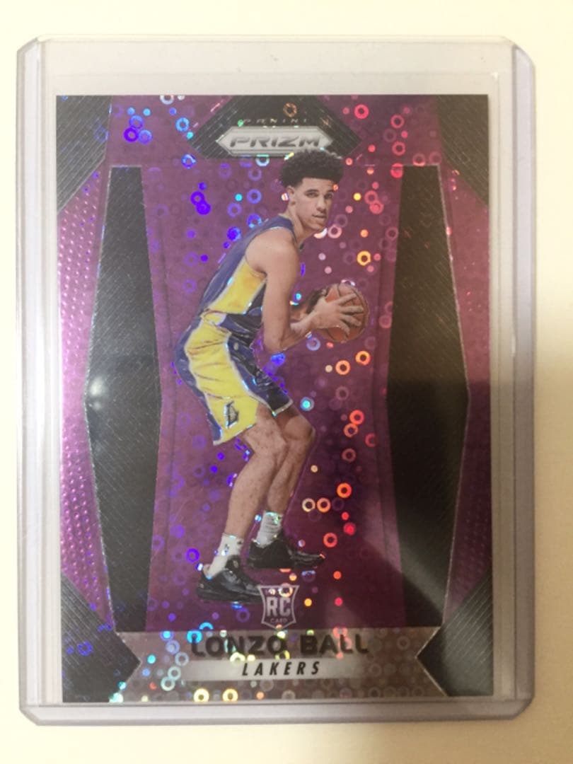 その他 Prizm fast break purple Lonzo Ball RC/75
