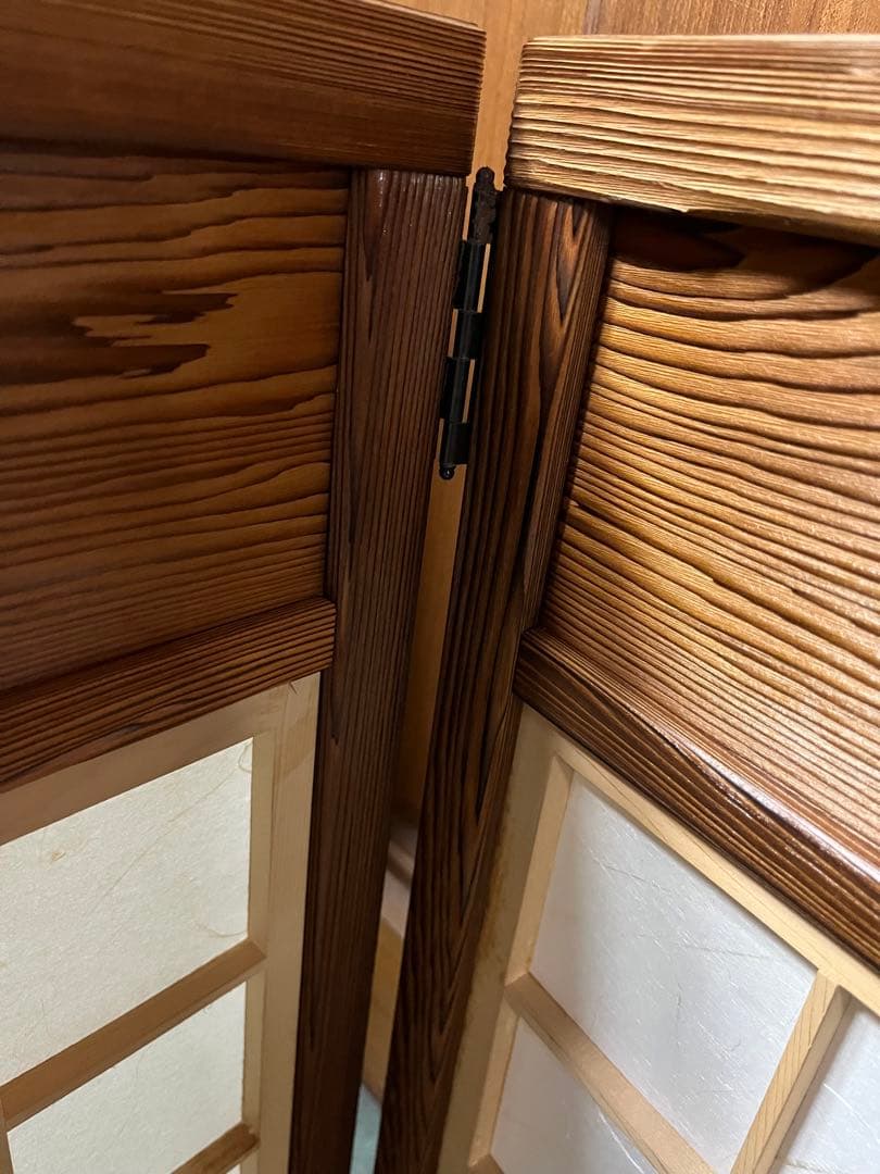 風炉先　炉屏風　衝立　茶道具　煎茶道具　和風インテリア　屏風