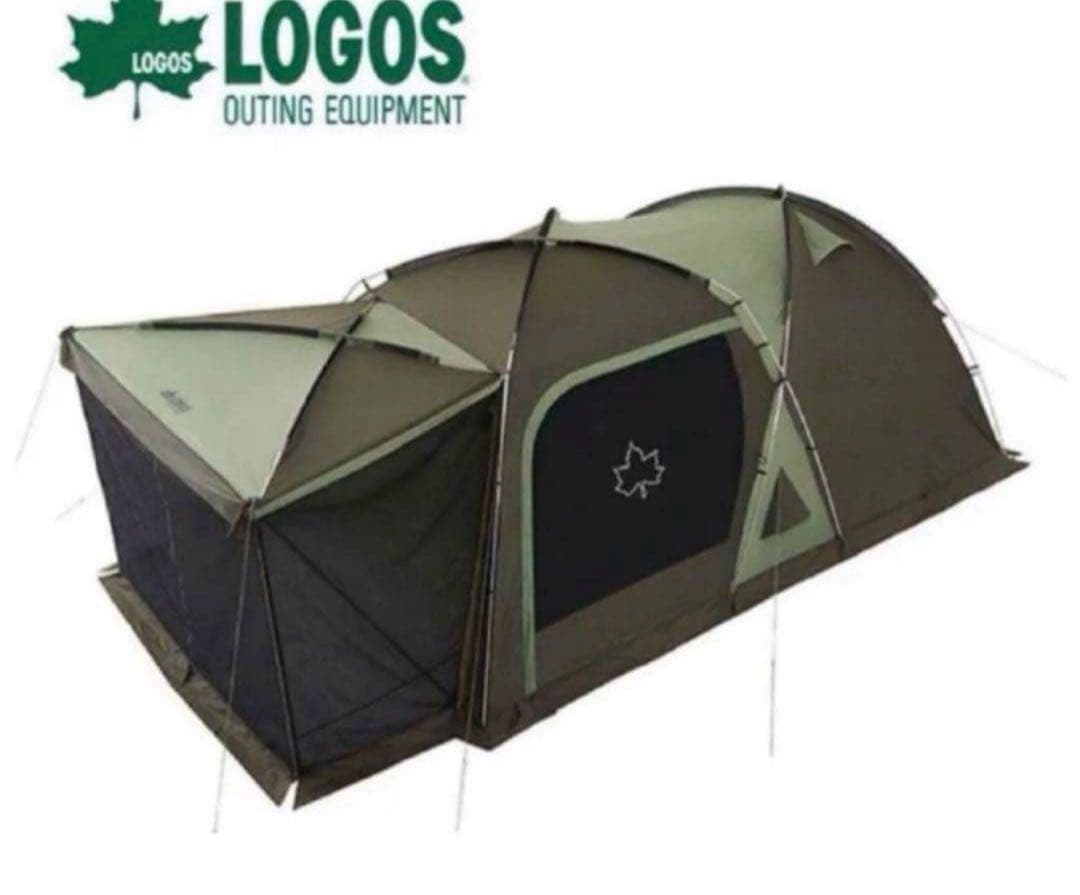 おまけソーラートップシート付きLOGOS３ルームフル装備テント