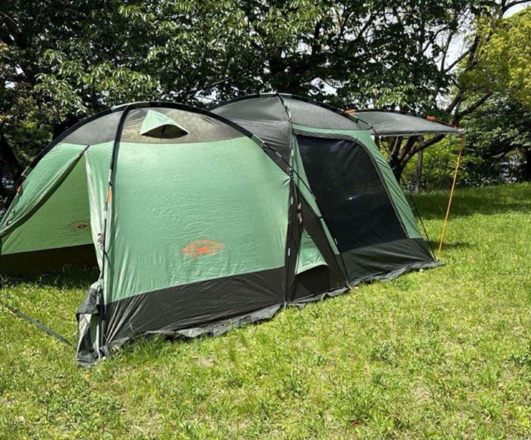おまけソーラートップシート付きLOGOS３ルームフル装備テント