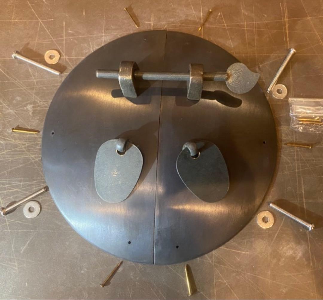 青銅　ドーム型装飾金具　１セット DIY中国アンティーク家具 ヴィンテージ　レア