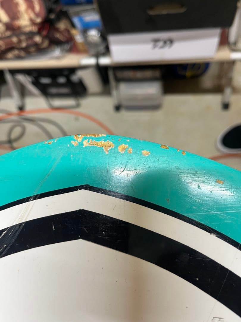 Hap Jacobs ロングボード ホワイト/ターコイズ