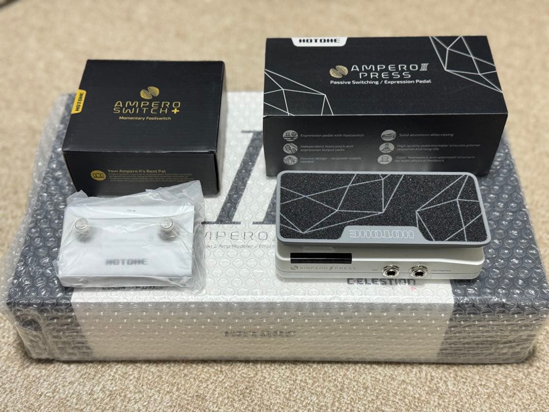 HOTONE Ampero II STAGE 極美品 ペダル付き