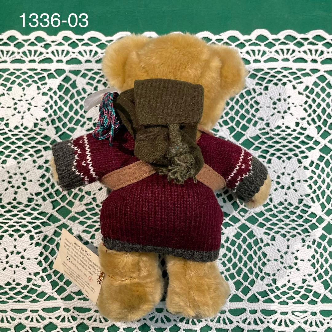 1336 テディベア Henry the Hiker クマのぬいぐるみ