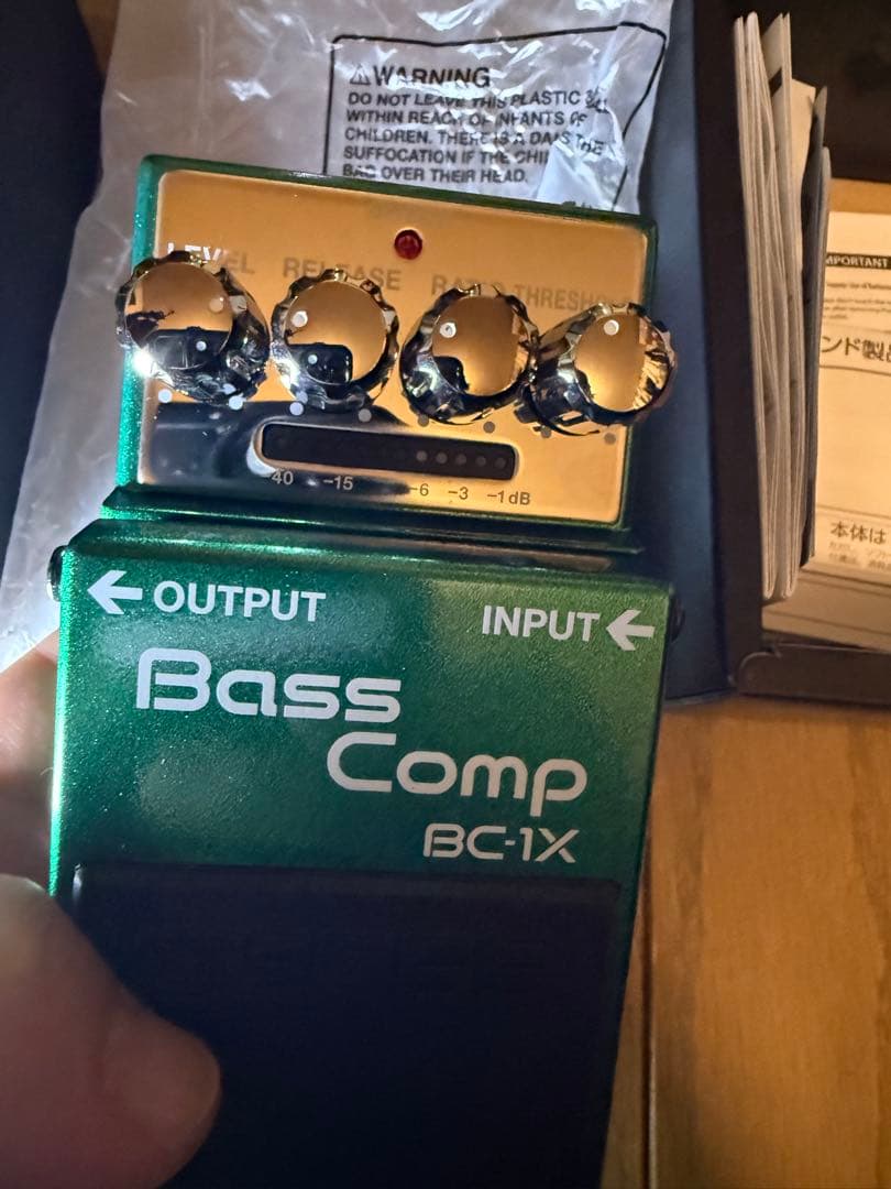 【美品】BC-1X Bass Comp ベース用コンプレッサー