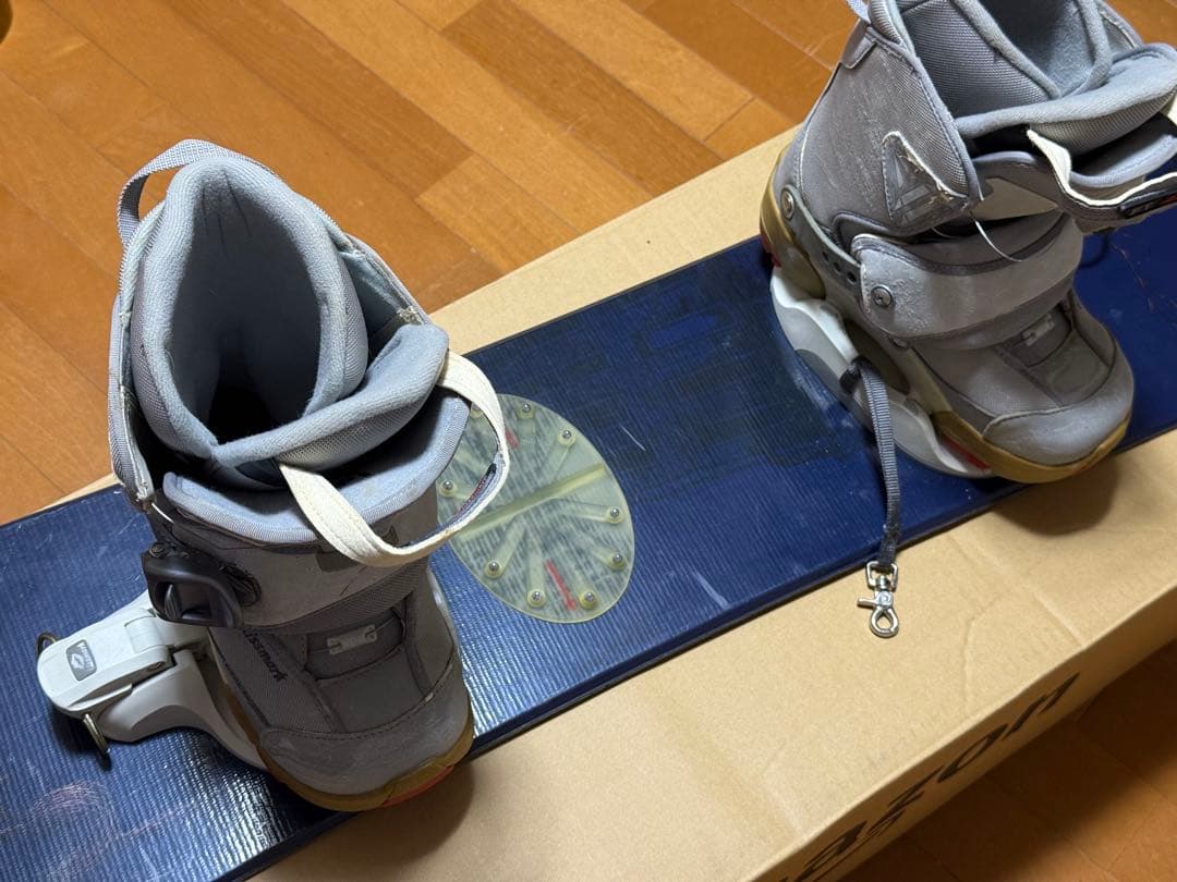 スノーボード ステップイン キッズセット Kissmark DOMEteam