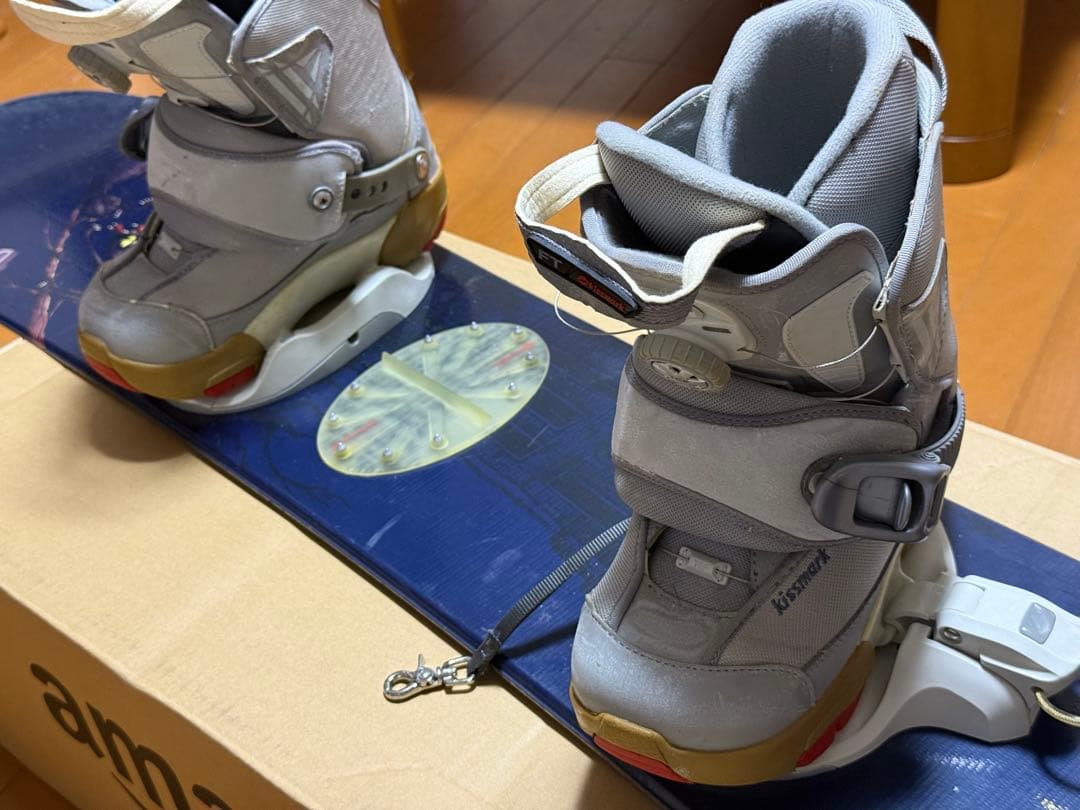 スノーボード ステップイン キッズセット Kissmark DOMEteam