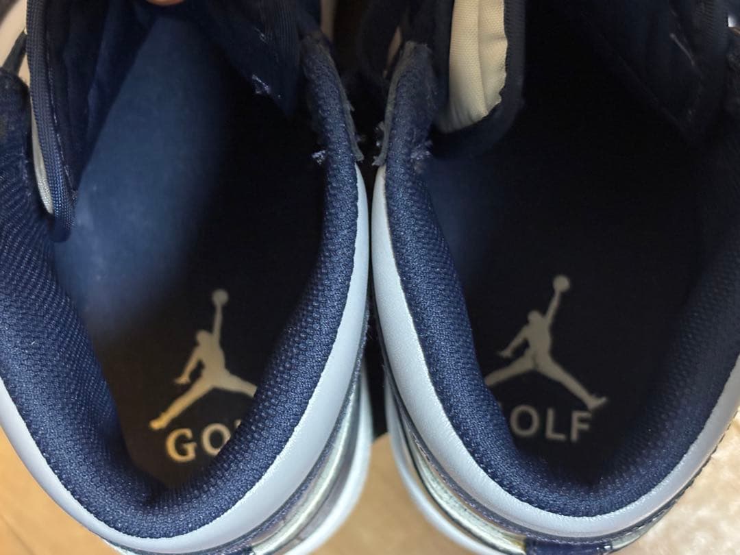 Nike Air Jordan 1 ゴルフシューズ ネイビー　ナイキ