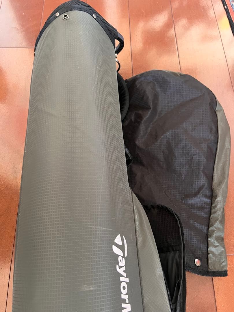 ☆美品☆テーラーメイド スリム7 キャディバッグ TB652 カーキ/ブラック