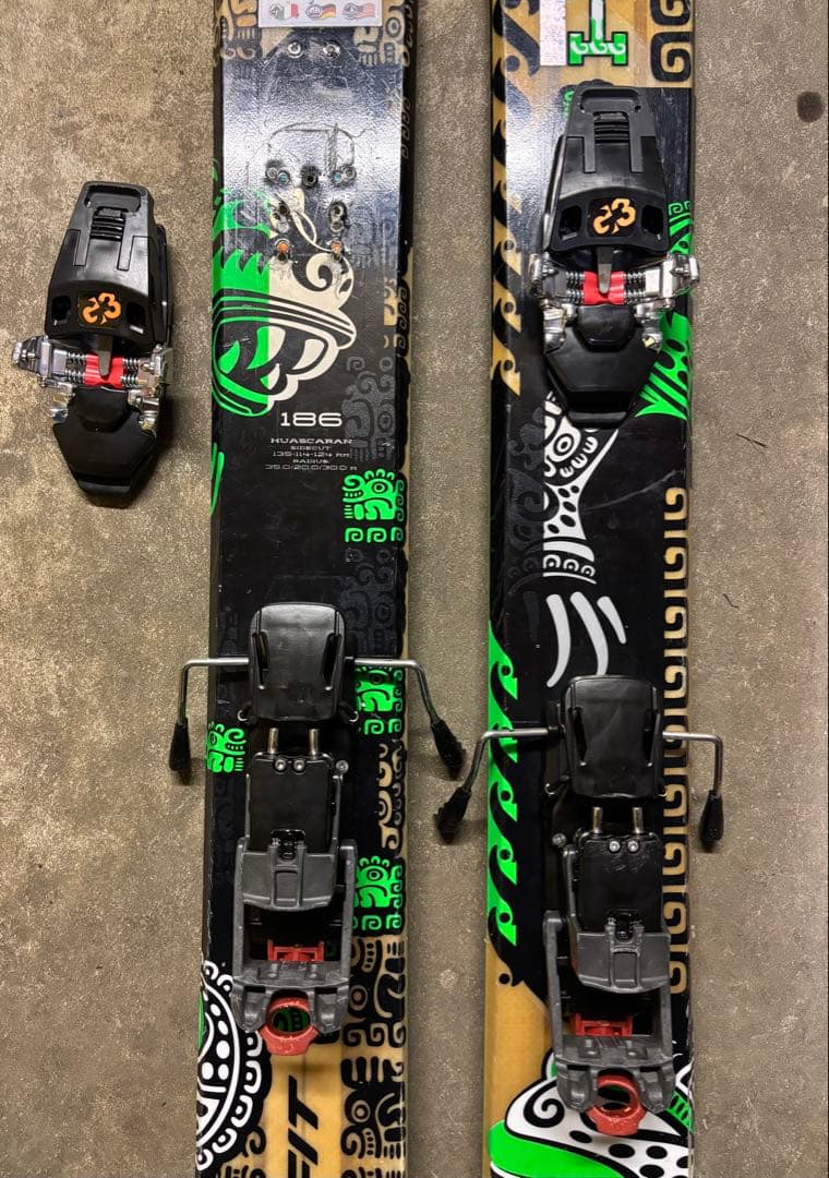 Dynafit Huascaran スキー 186cm シール付き