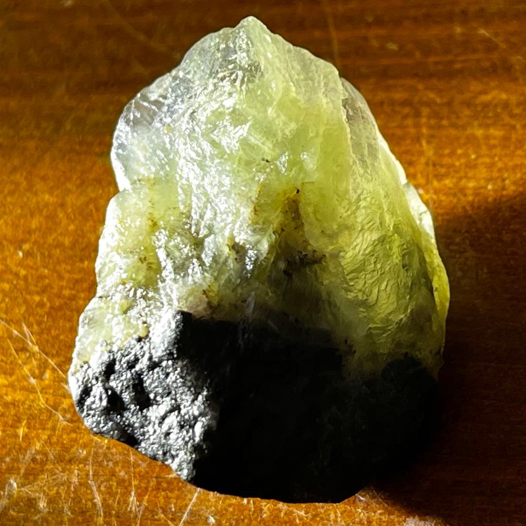 バイカラー 縞模様 フローライト 90.9ct 原石 グリーン グレー 一点物