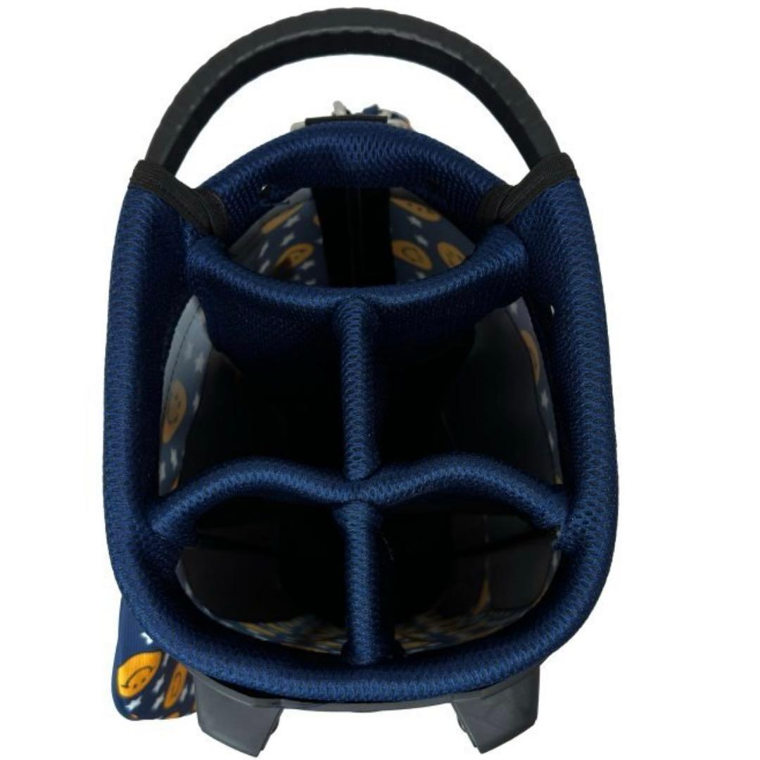 新品 AZROF スマイル柄　スタンドバッグ