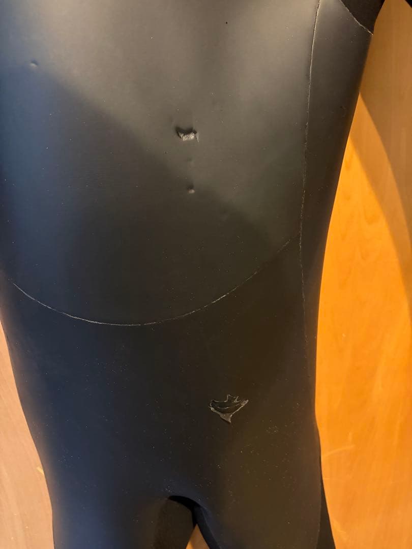 FELLOW セミドライ 5×3ウェットスーツ バックジップ メンズ 裏起毛