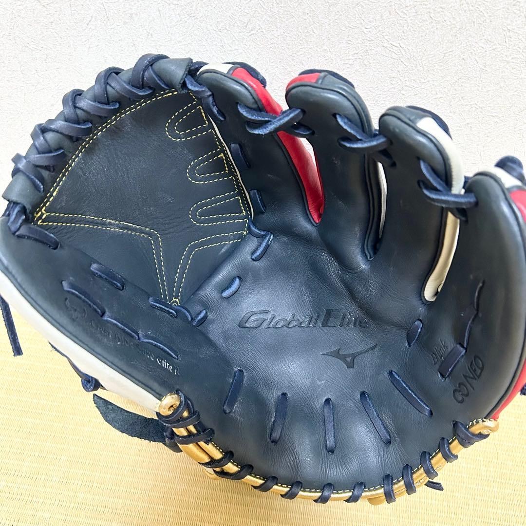 ✨未使用級✨ 【MIZUNO】 ミズノ グローバルエリート 投手用 グラブ 人気