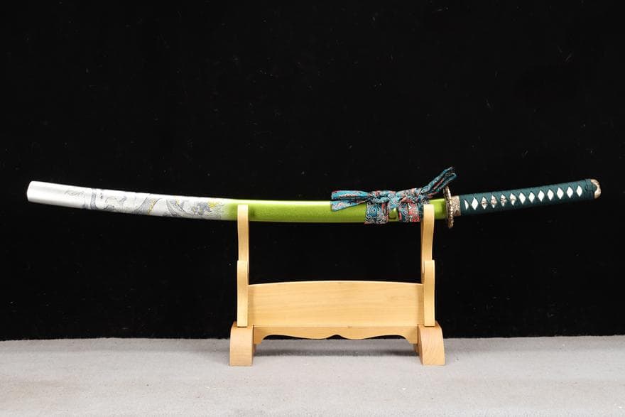 精品銅装T 10焼刃『飛龍』 日本刀 模造刀 居合刀 斬馬刀 龍泉剣