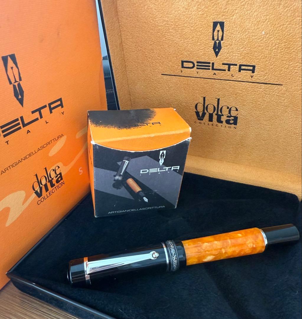 DELTA DOLCEVITA 万年筆　18K