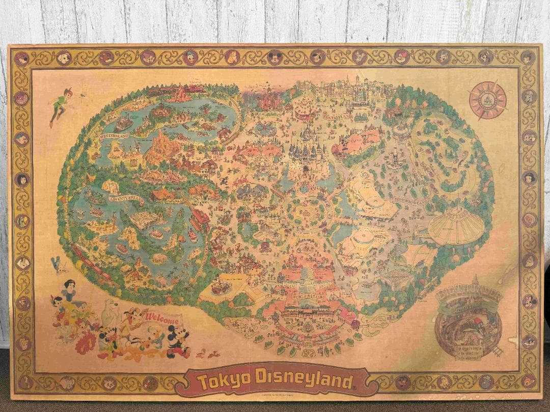 レトロ　ディズニー パネル　インテリア