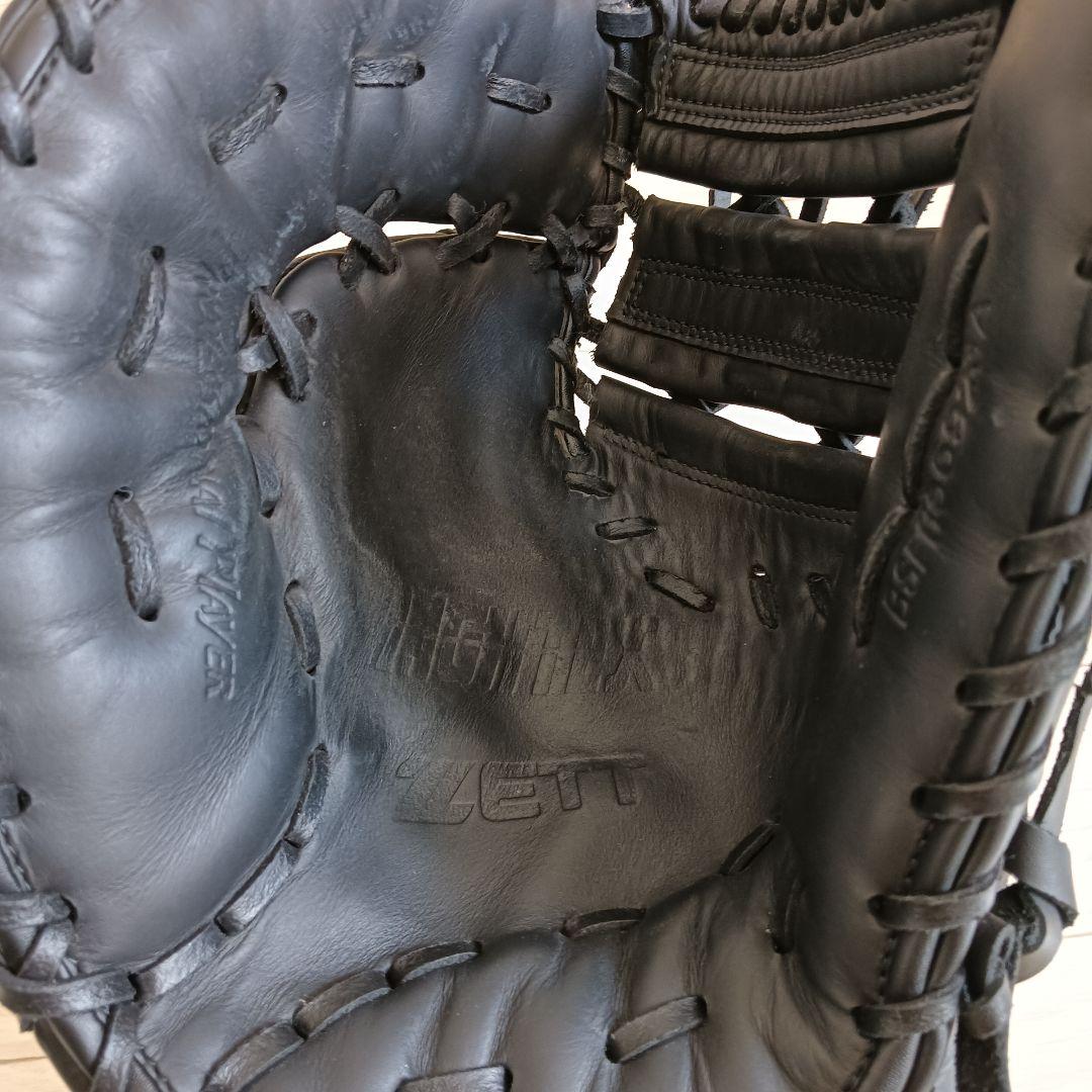 【極美品】ZETT 野球 一般 軟式 ソフトボール 兼用 ファーストミット　左