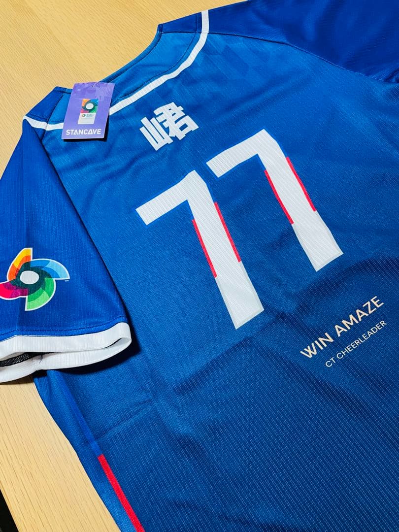 WBC 台湾チア 峮峮チュンチュン ユニフォーム メンズ M 台湾プロ野球