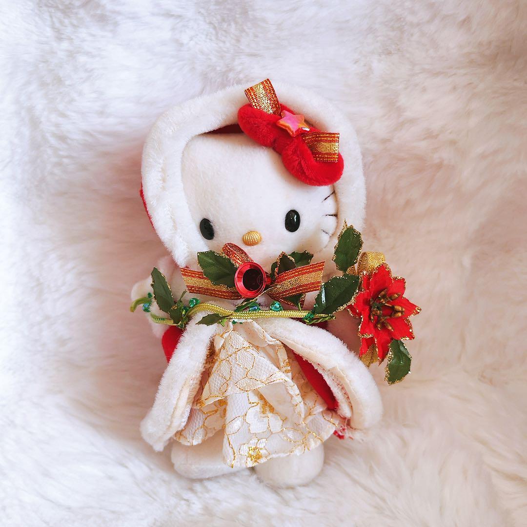 希少レア　ハローキティ　サンタ　クリスマス　ぬいぐるみ　平成レトロ　2002
