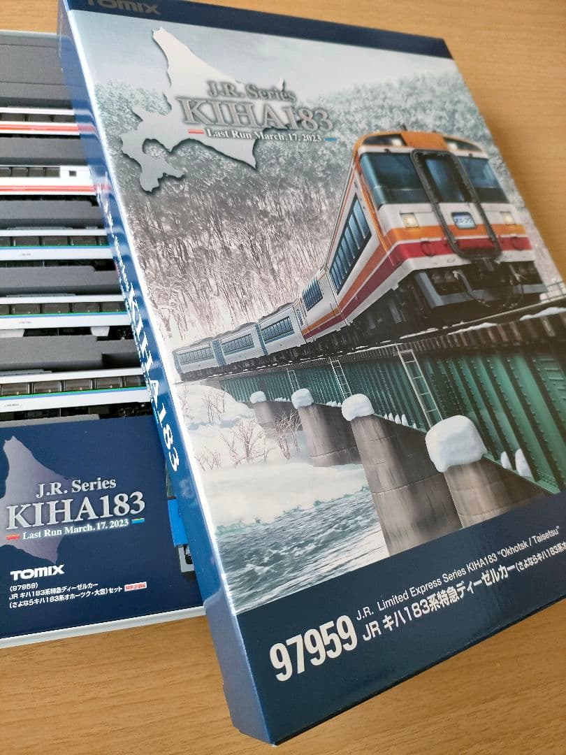 TOMIXJR北海道特急さよならキハ183系オホーツク大雪5両97959Nゲージ