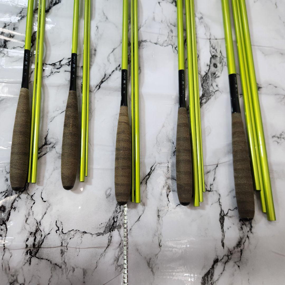 【美品】がまへら 凛刀 8,9,10,11,12,13,15,18尺 (8本)