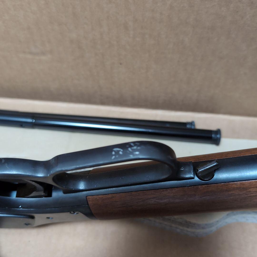 KTW ウィンチェスターM1873ライフル黒染め レバー式 エアコッキング