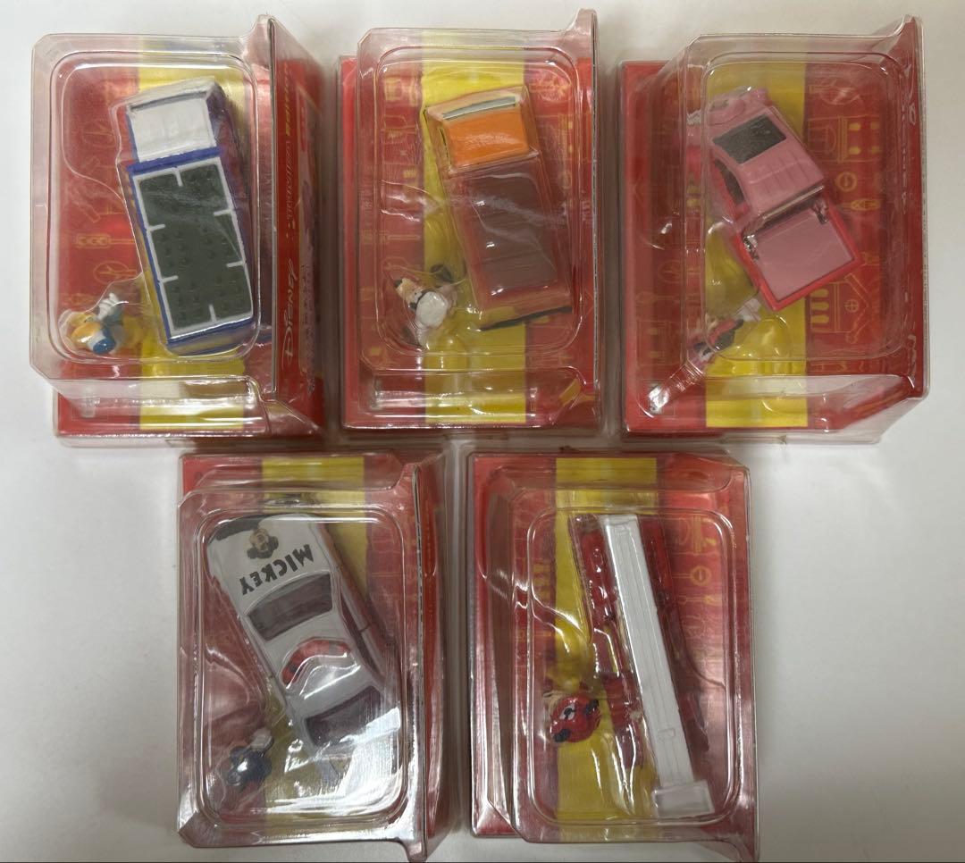 トミカ ディズニーキャラクター トミカエディション 第1弾 5種類フルセット