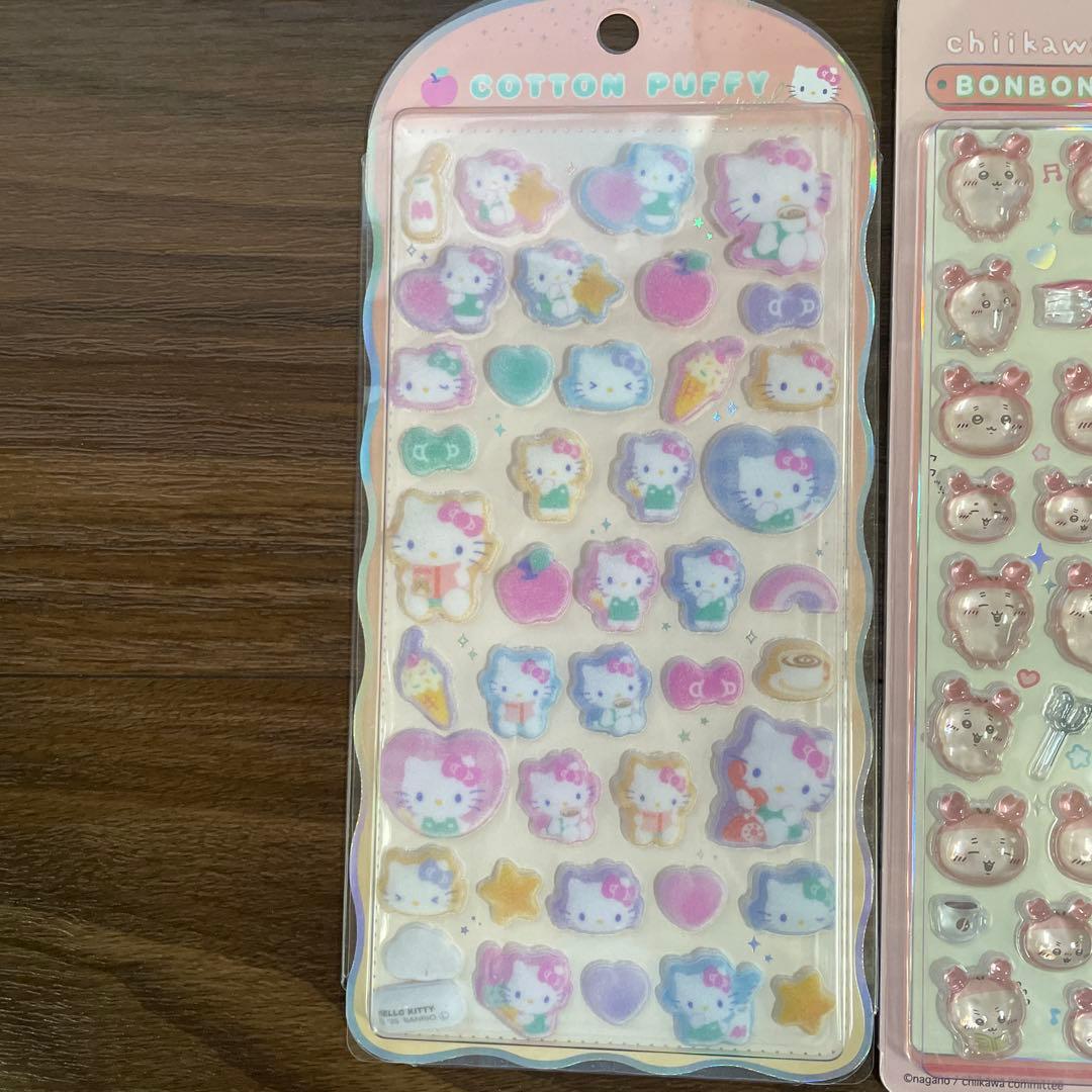 ボンボンドロップシールキティちゃんシールマーベルシール11枚セット確実正規品