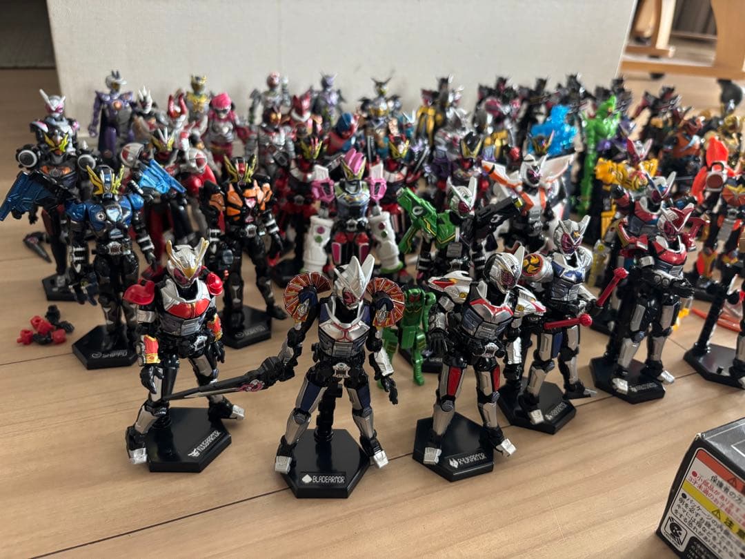 装動仮面ライダージオウ改装動ジオウ未開封付き 59体セット レア