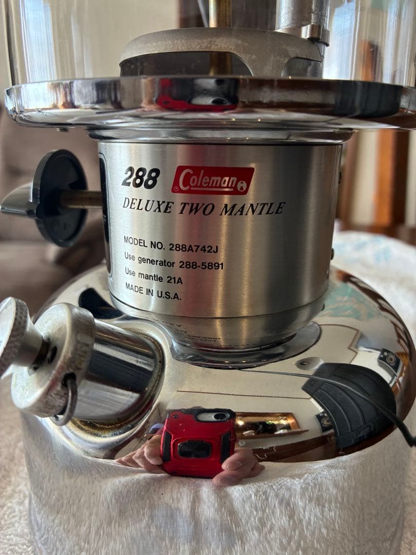 [美品][メッキタンク]コールマン288デラックス 288A742J